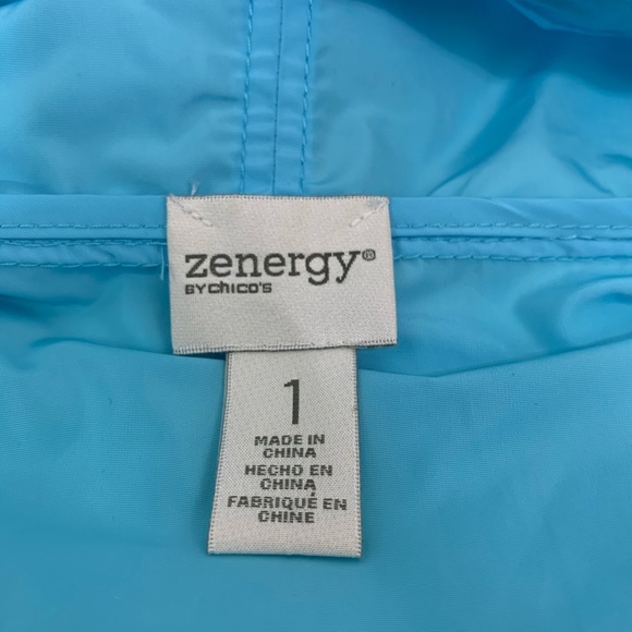 Zenergy by Chico’s light hooded shell jacket - Picture 6 of 8